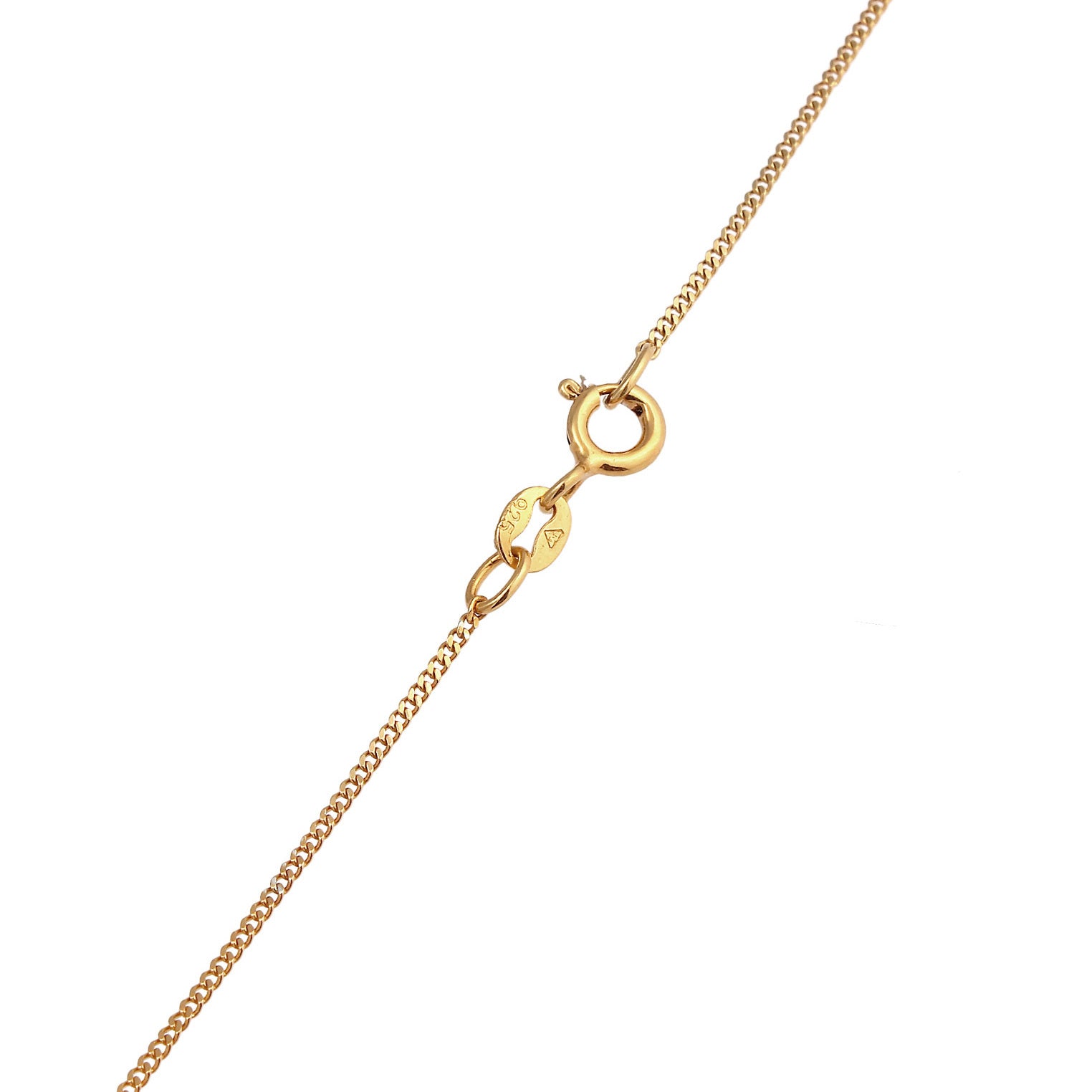 Elli 925 Sterling Silver Link Chain Necklace 2004-BF-0008088-001