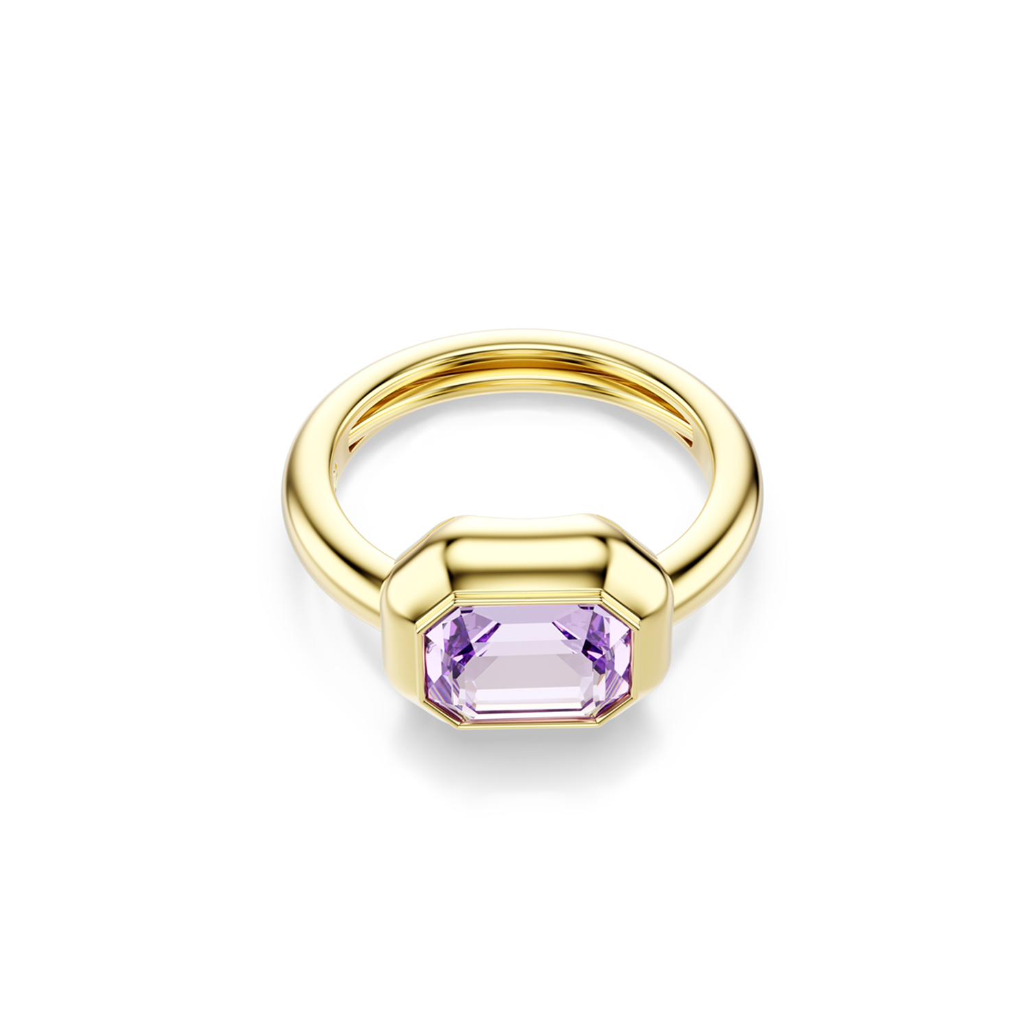 Swarovski Gema Gold Plated Ring Set 5741583