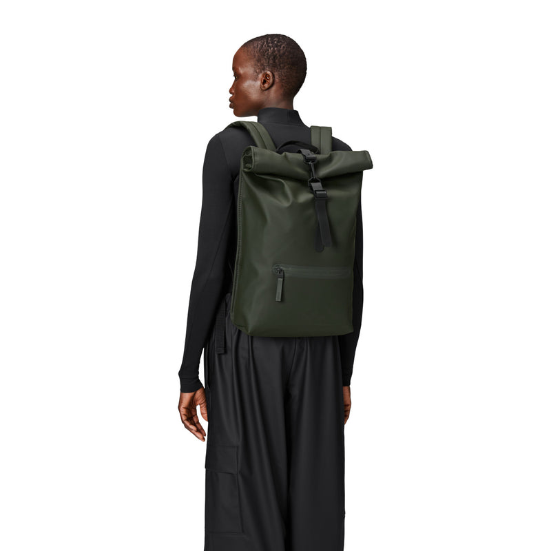 Rains Rolltop Green Backpack R13320-03-zoom-