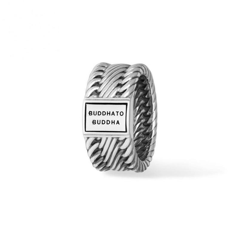 Buddha to Buddha Edwin Small Silver Ring 812 (maat 16)-zoom-