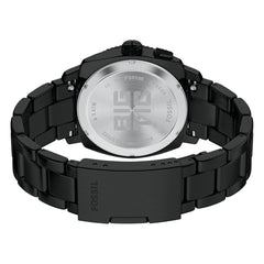 Fossil Machine Big Tic Round Black Dial Watch FS6156
