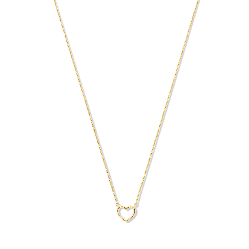 Isabel Bernard Belleville Amore 14 Karaat Gouden Collier IB340138 (Lengte: 40.00-44.00 cm)-zoom-