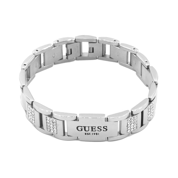 Guess heren stalen armband FRONTIERS