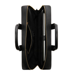 Isabel Bernard Honoré Anique Black Calfskin Handbag IB25071