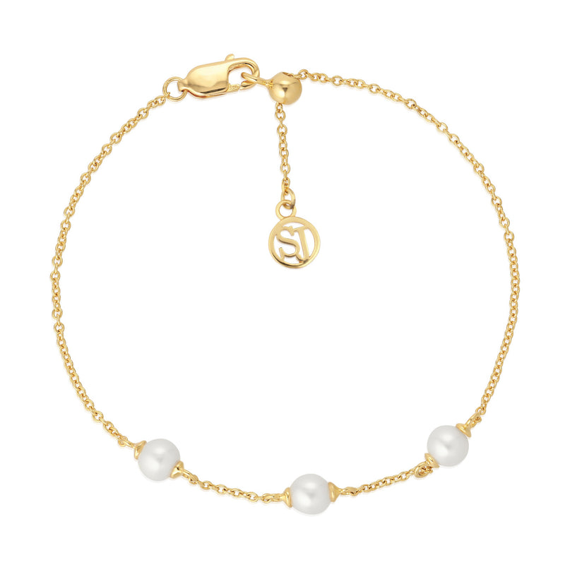 Sif Jakobs Vergulde Padua Tre Armband SJ-B22225-P-YG-zoom-