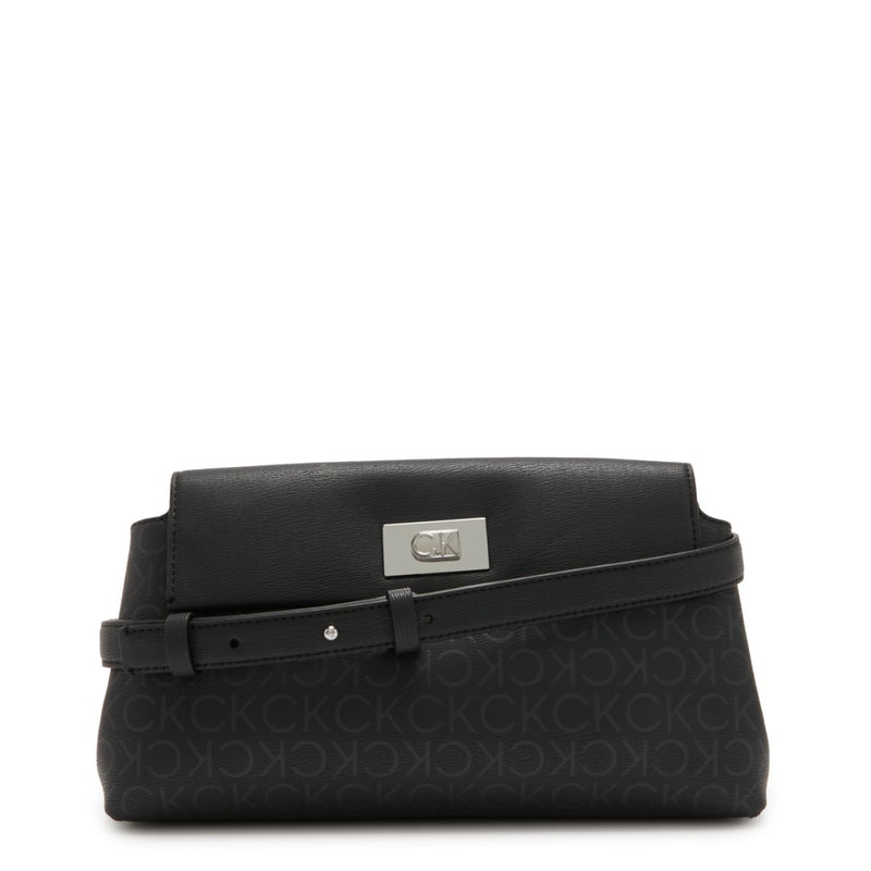 Calvin Klein Push Black Shoulder Bag K60K6121430GJ-zoom-