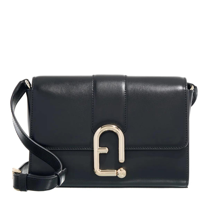 Furla Urban Black Leather Crossbody bag 2001-A0630163-zoom-