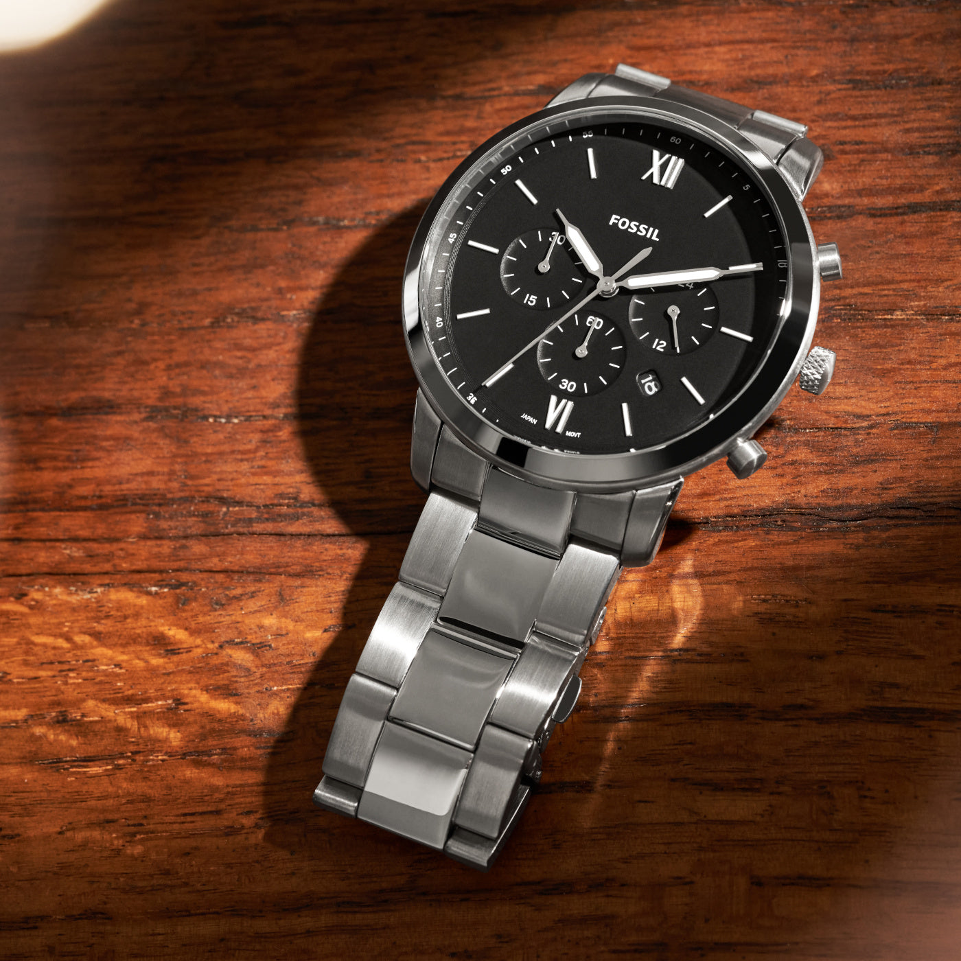 Fossil Neutra Chrono Silver Watch FS5384
