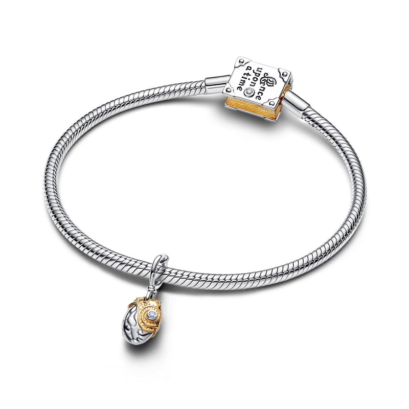 Pandora Disney Verguld 0.012 ct TW Lab-Grown Diamond Disney Prinsessen Moana Hart of Te Fiti Hangende Bedel 764385C01-zoom-