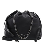 Zadig & Voltaire Rock Today Black Leather Bucket bag 2001-A0542901