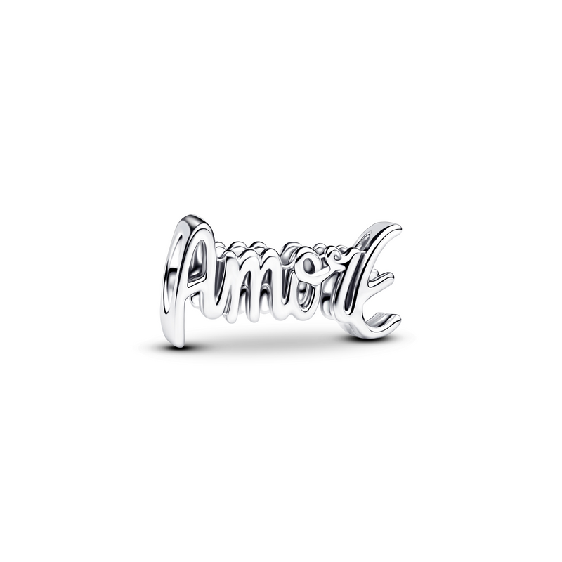 Pandora Moments 925 Sterling Silver Amore Script Charm 794434C00-zoom-