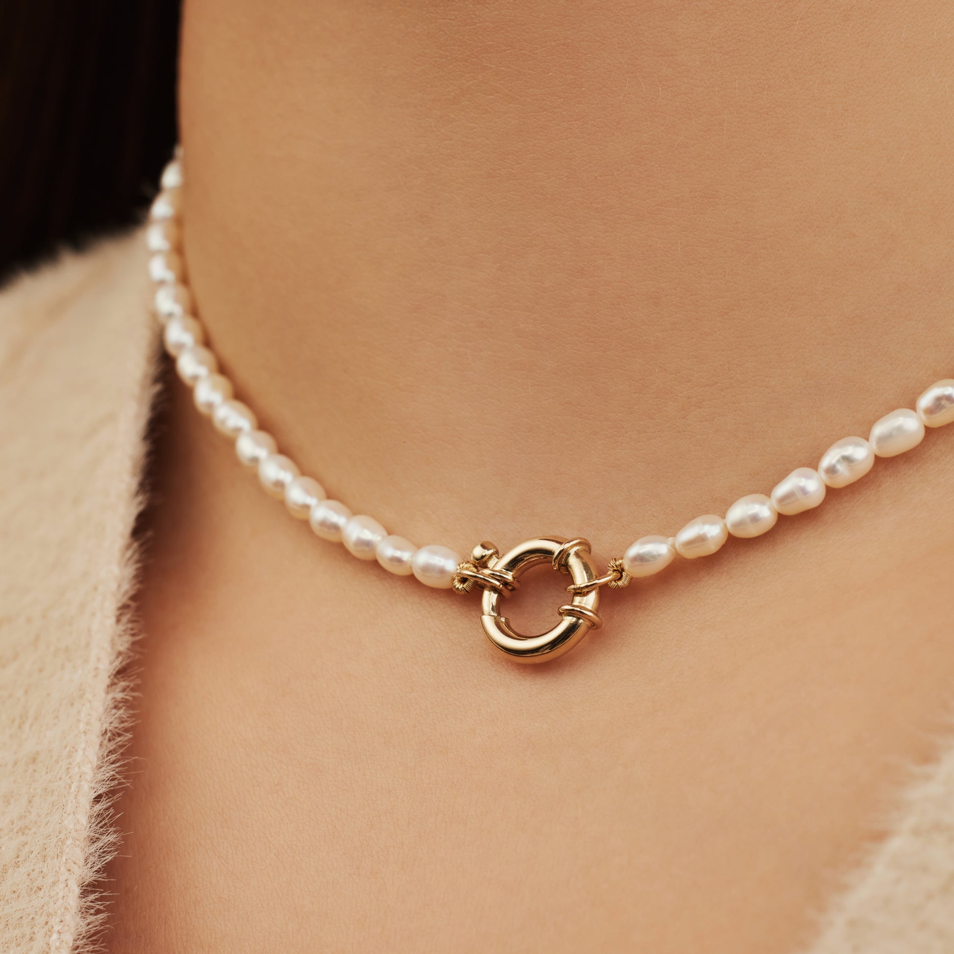 Isabel Bernard Aidee Marissa 14 Carat Golden Necklace IB340086