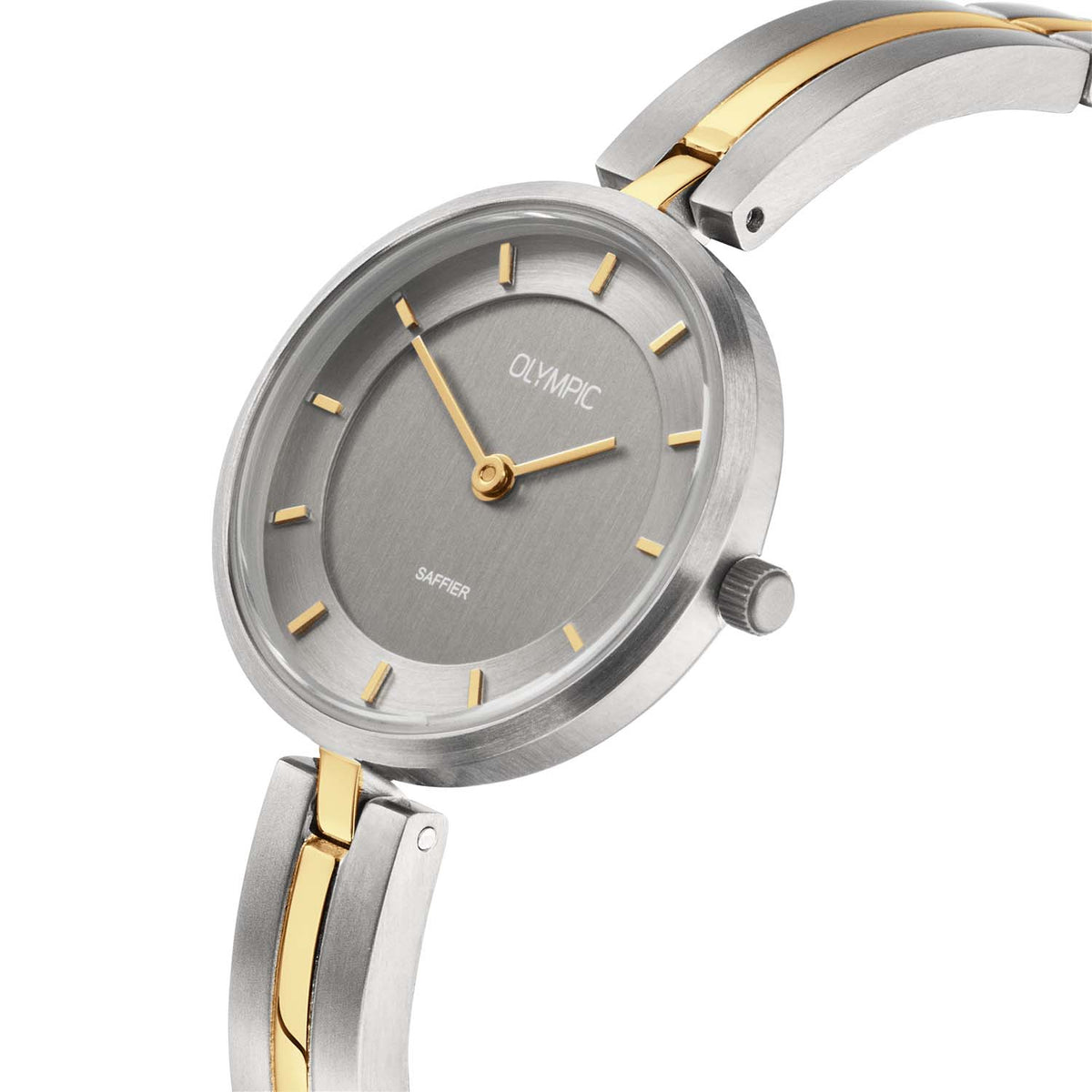 Olympic Titanium Grijs Dames Horloge 2002-OL1DTT004B