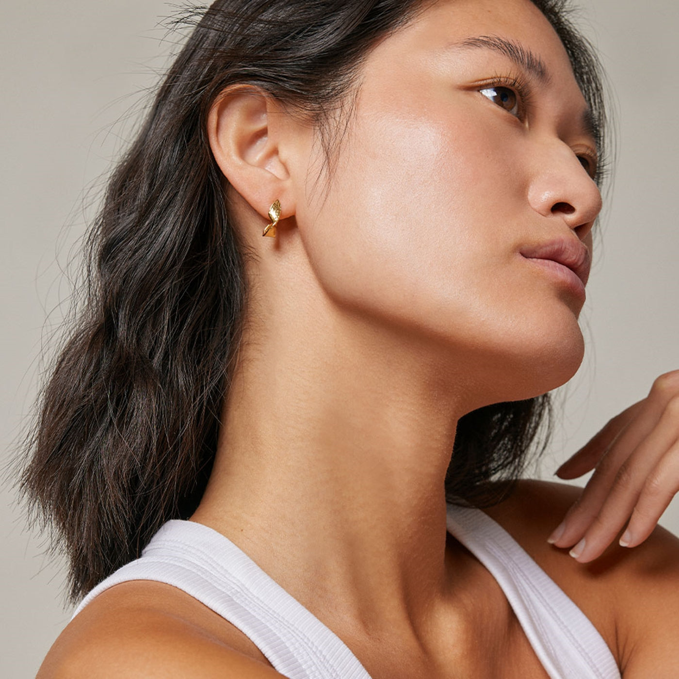 ENAMEL Copenhagen 18 karat gold plated Earrings E343GM