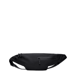 Rains Black Dash Bum Bag R16270-01