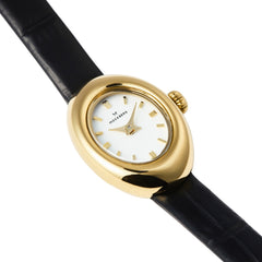 Mockberg Belle Oval Petite Leather Women's Watch MB1412