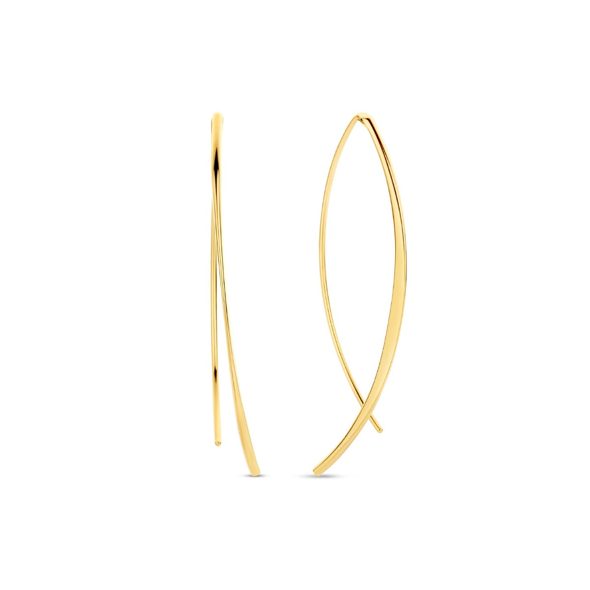 YOUNGYUE 8 mm massieve gouden creolen, hypoallergeen, 925 sterling zilver, holle buizen, creolen, lichte 14K echt vergulde dikke gouden oorbellen voor dames, 30/40/50 mm, Zilver, Geen edelsteen YOUNGYUE 8 mm massieve gouden creolen, hypoallergeen, 925 sterling zilver, holle buizen, creolen, lichte 14K echt vergulde dikke gouden oorbellen voor dames, 30/40/50 mm, Zilver, Geen edelsteen