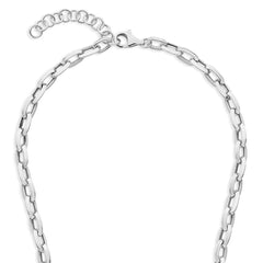 Parte Di Me Bibbiena Poppi Lucia 925 Sterling Silver Link Necklace PDM34101