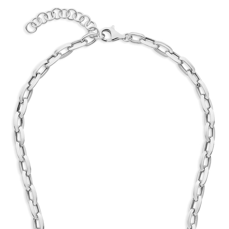 Parte Di Me Bibbiena Poppi Lucia 925 Sterling Zilveren Schakelketting PDM34101-zoom-