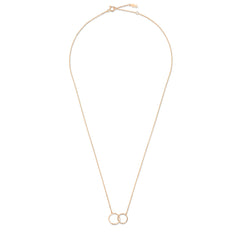 Isabel Bernard La Concorde Loulou 14 Carat Rosegold Necklace IB340141 (Length: 40.00-44.00 cm)