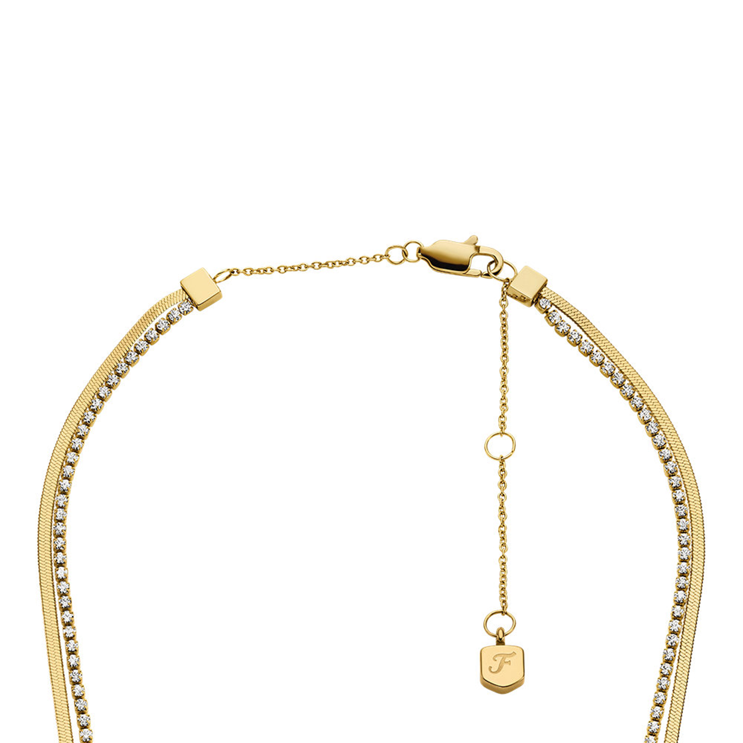 Fossil Ellis Stainless Steel Necklace JF04939710