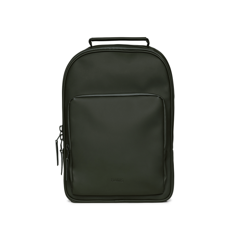 Rains Book Daypack Groene Rugzak R13260-111-zoom-