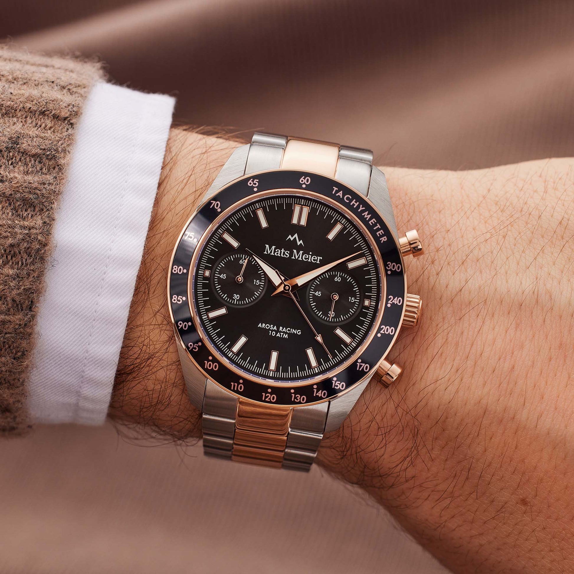 Mats Meier Arosa Racing Chronograph Men's Watch MM50006