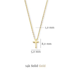 Isabel Bernard Cadeau d'Isabel 14 Carat Golden Necklace and Bracelet Giftset IB90091