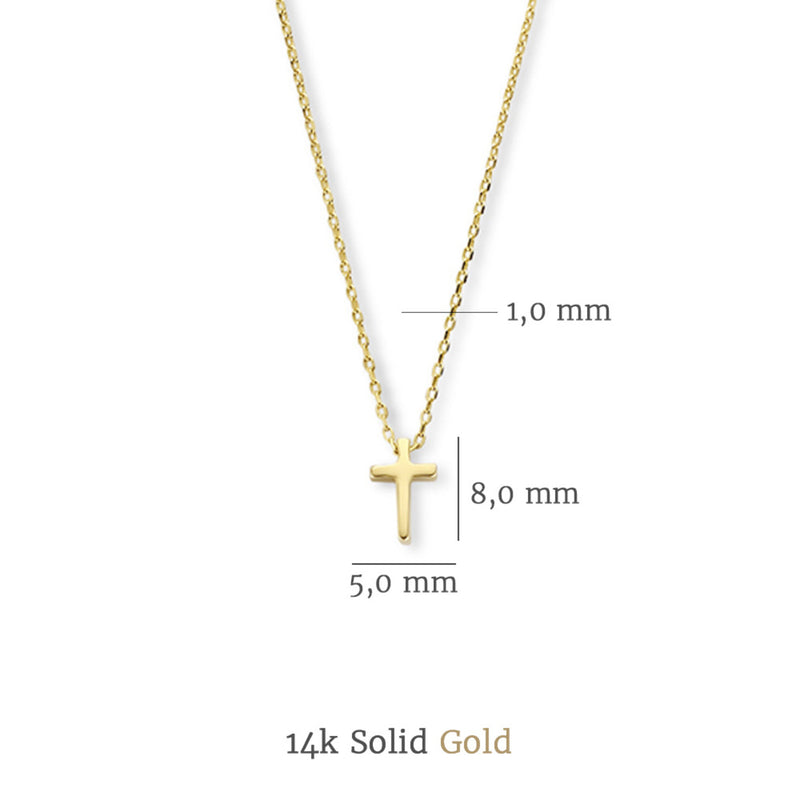 Isabel Bernard Cadeau d'Isabel 14 Karaat Gouden Collier en Armband Giftset IB90091-zoom-