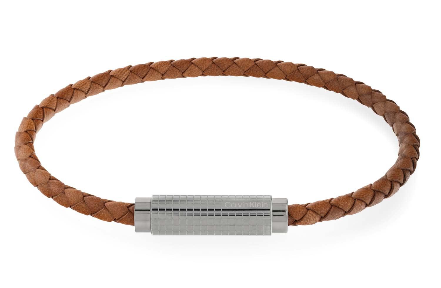 Calvin Klein Leather Bracelet 2002-CJ35000421