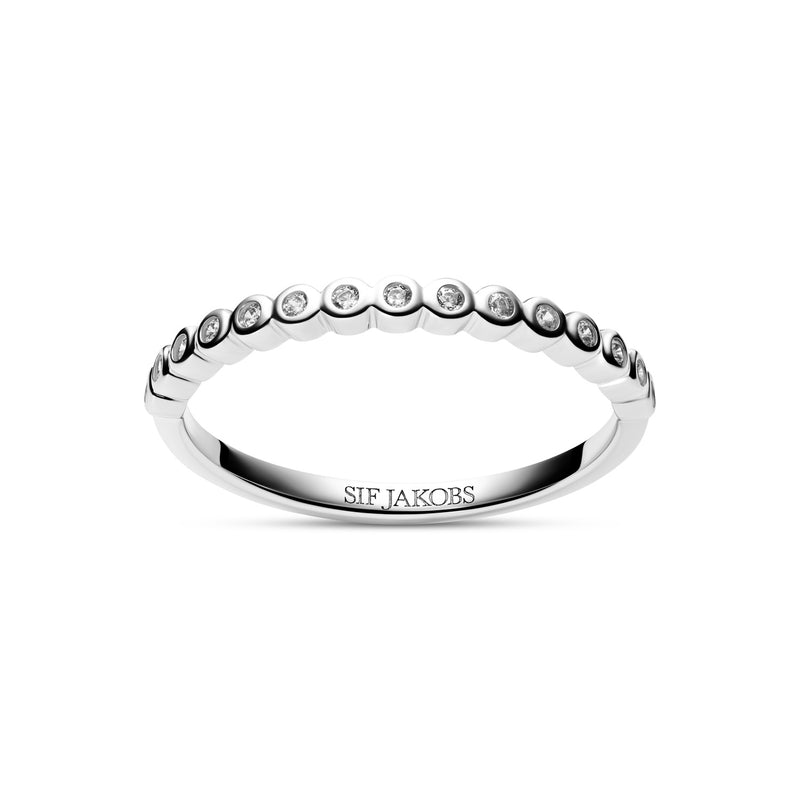 Sif Jakobs 925 Sterling Zilveren Sarzana Ring SJ-R2750-CZ-56-zoom-