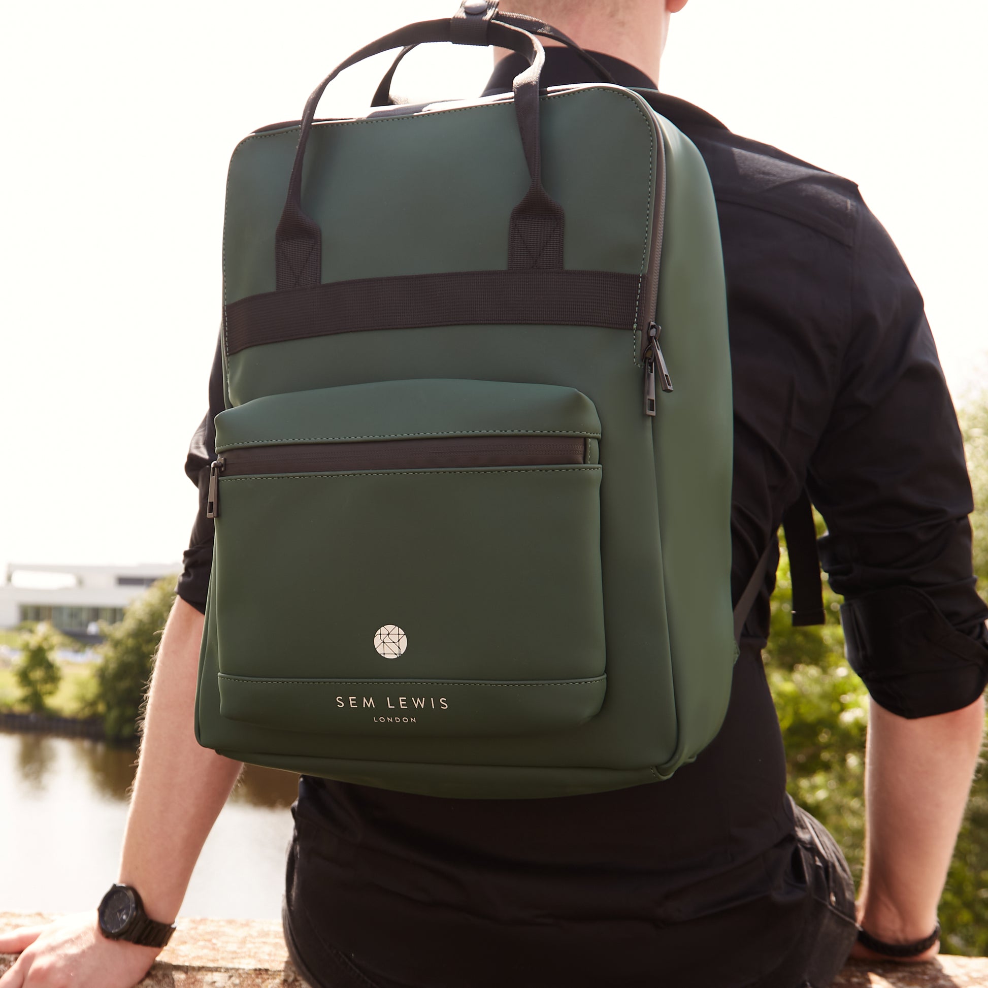Sem Lewis Southern Hampstead Backpack Green SL240009