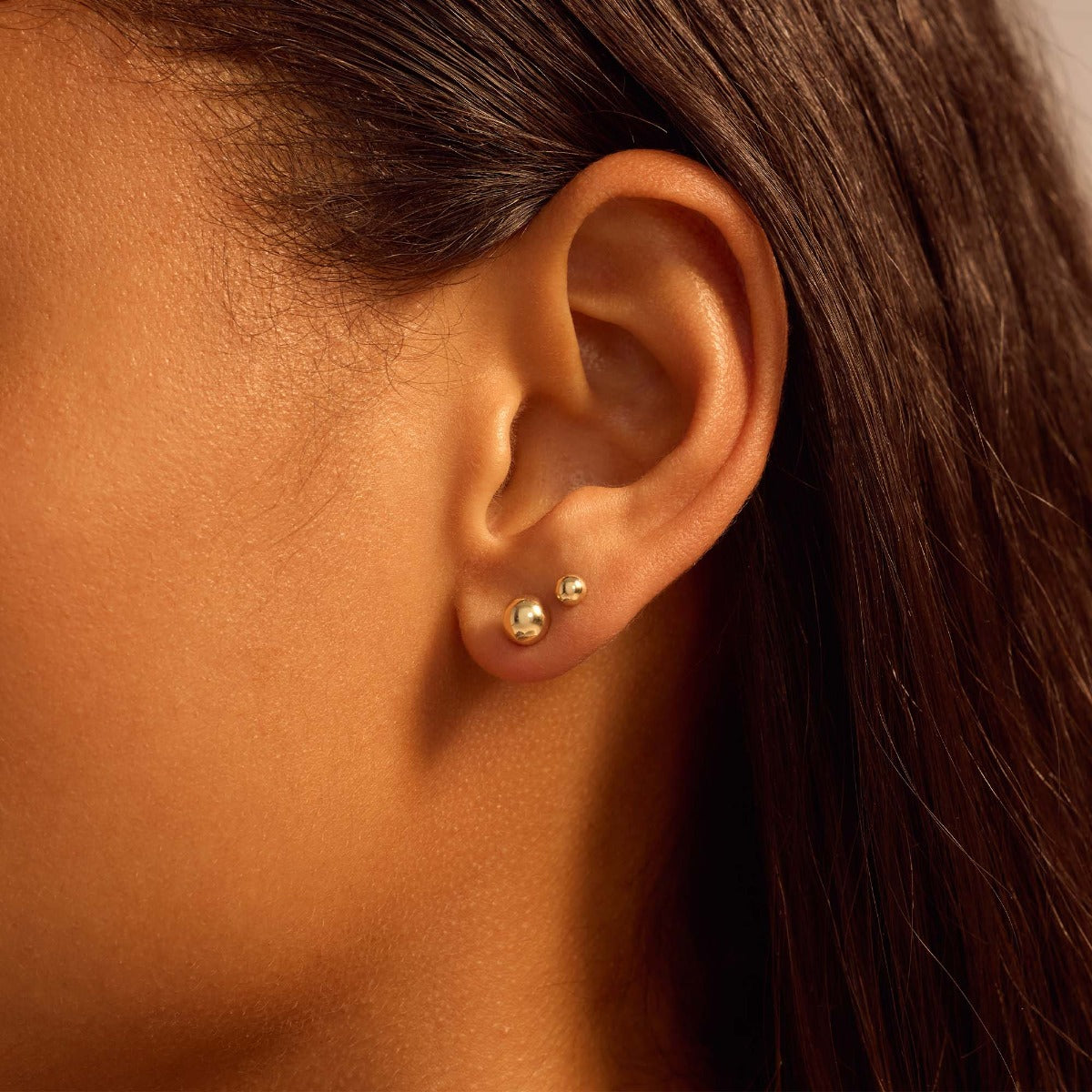 Beloro Jewels La Rinascente Maura 9 Karat Gold Ear Studs BO360077