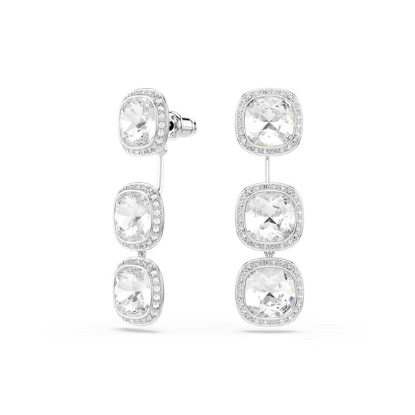 Swarovski Una Angelic Cushion Zilveren Oorbellen 5754342
