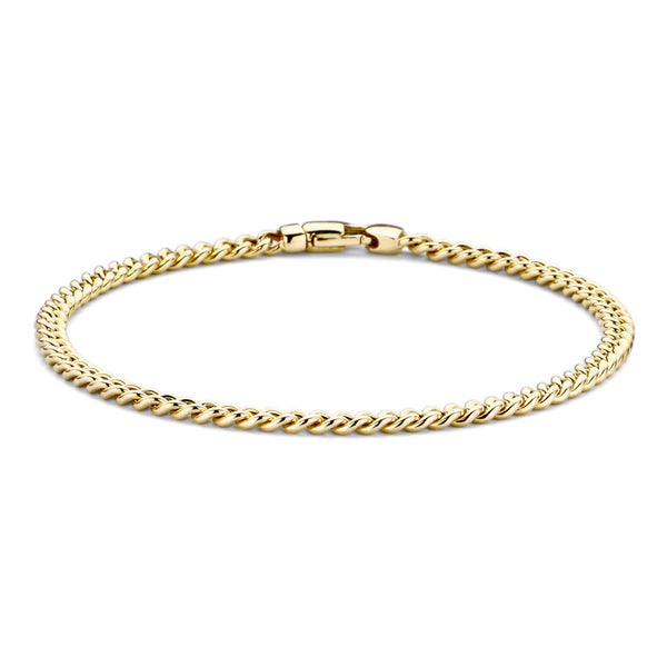 Armband Gourmetschakels 14k goud