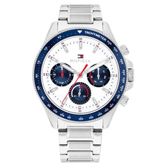 Tommy Hilfiger Clark Wit Heren Horloge 2002-TH1792238