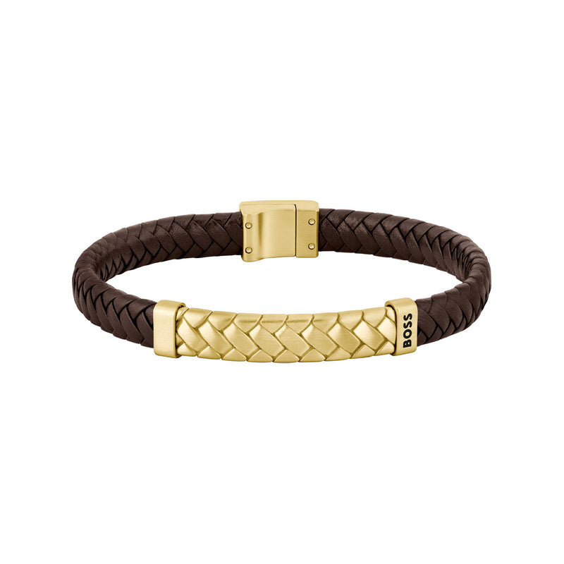 Hugo Boss Tailored Brown Coloured Bracelet HBJ1580675M-zoom-