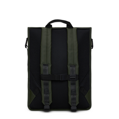 Rains Trail Green Rolltop Backpack R14320-03