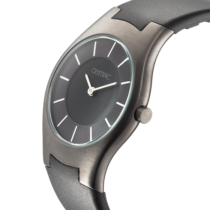 Olympic Zwart Dames Horloge 2002-OL29DSR010-zoom-