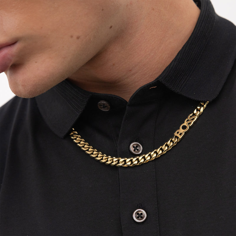 Hugo Boss BOSS Gold-coloured Necklace HBJ1580770-zoom-