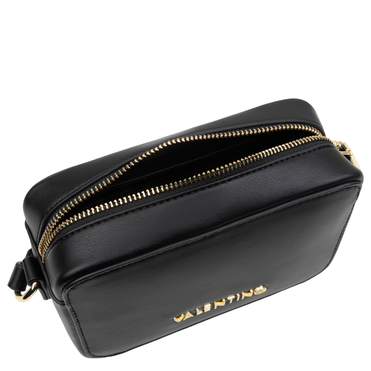 Valentino Bags Sunshine Re Black Crossbody Bag VBS8ZV15NERO