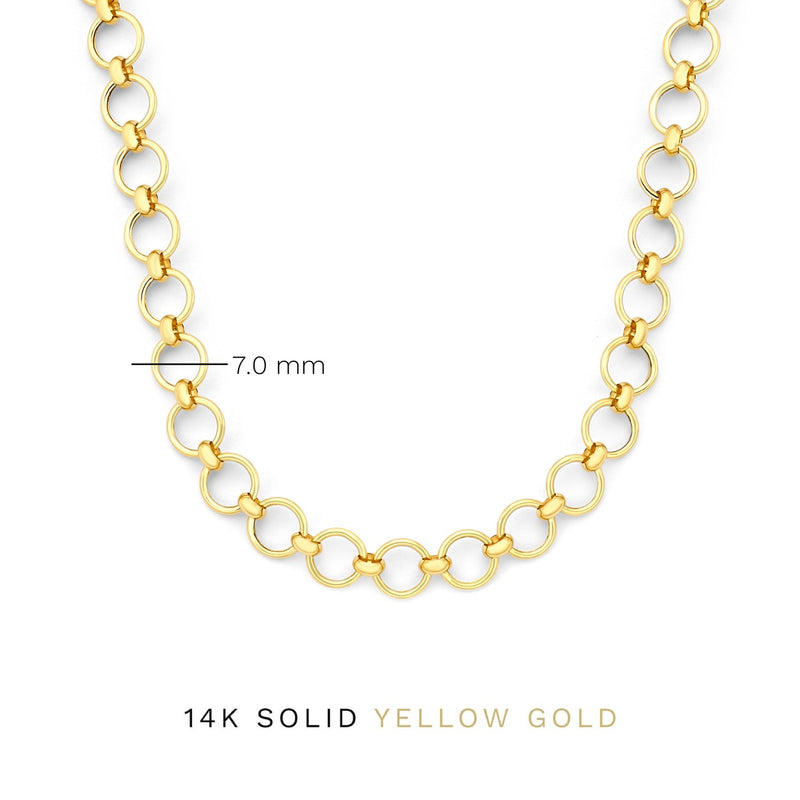 Isabel Bernard Cadeau d'Isabel 14 karaat gouden ketting en armband giftset IB90178-zoom-