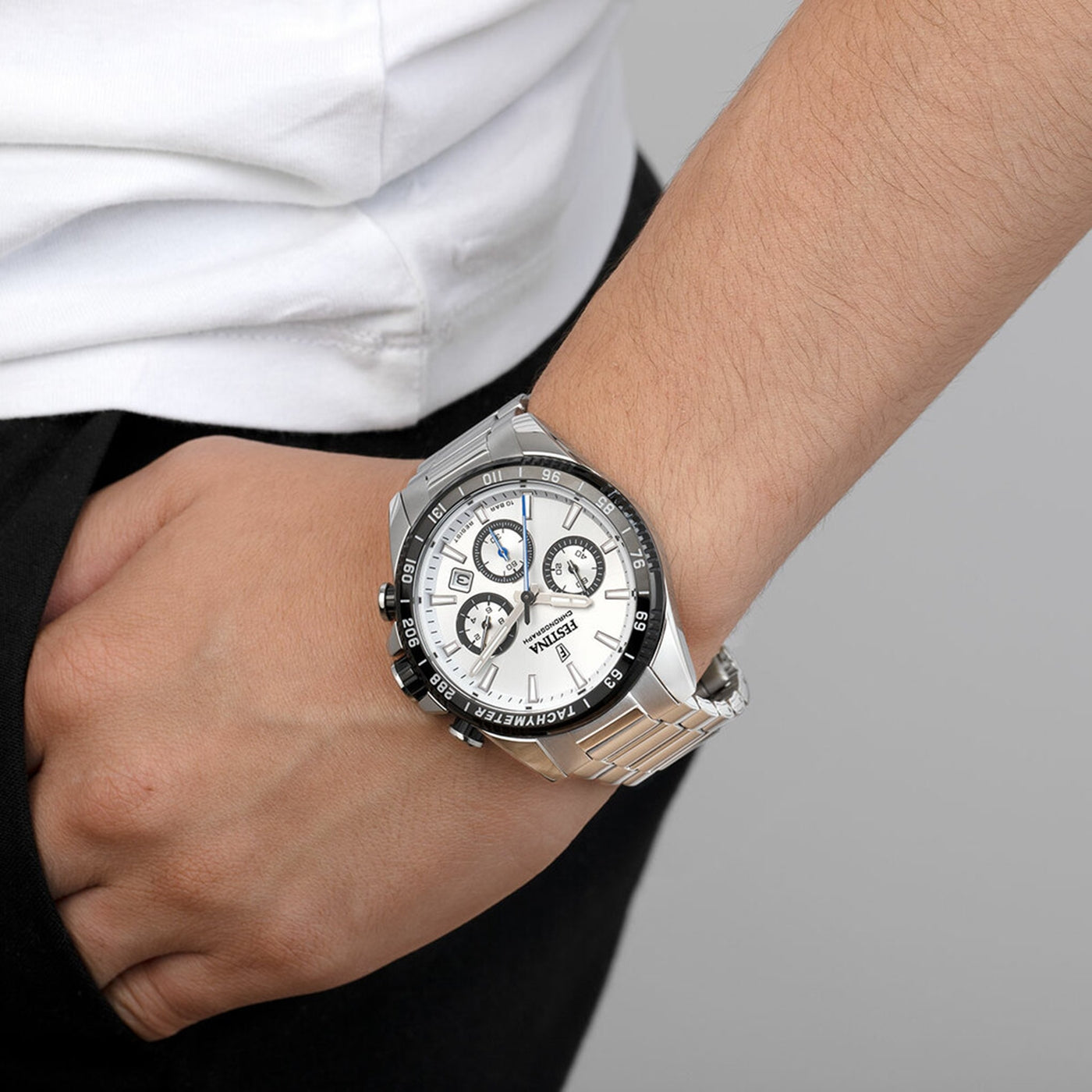 Festina Timeless Chrono Silver Watch F20560/1