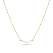 Sif Jakobs Vergulde Perla Cinque Necklace SJ-N2735-P-YG