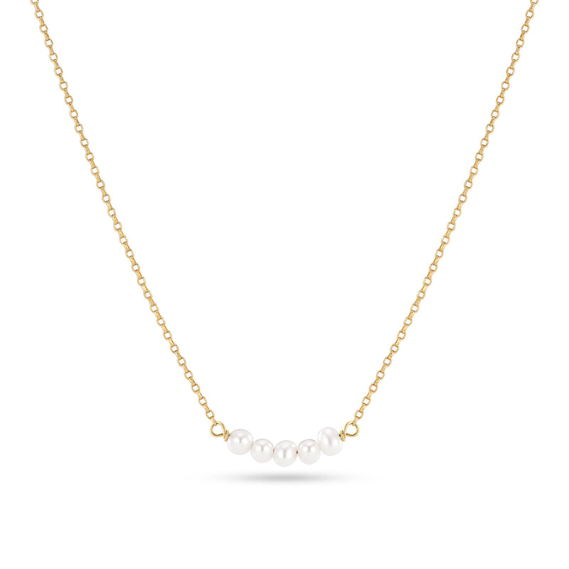 Sif Jakobs Vergulde Perla Cinque Necklace SJ-N2735-P-YG-zoom-