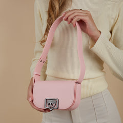 Chiara Ferragni Eyelike Pink Shoulder Bag 75SB4BBB-ZS517-439