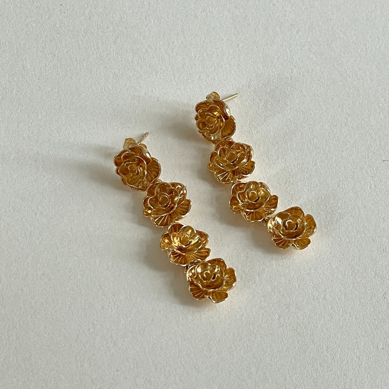 24Kae Gold Earrings 424108Y-zoom-