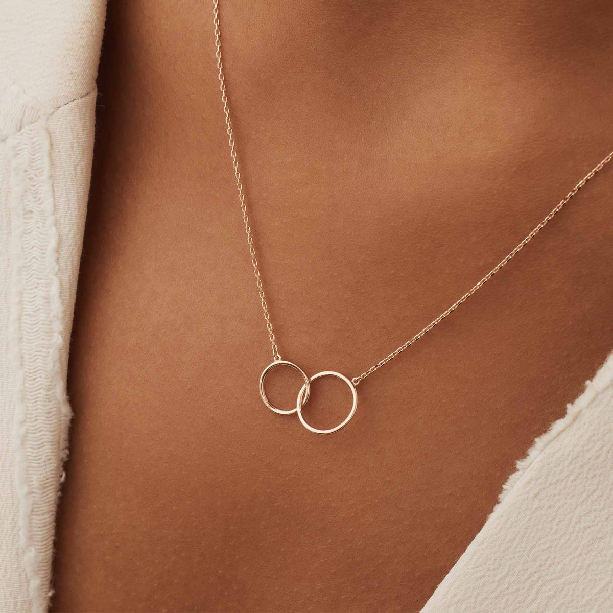 Isabel Bernard La Concorde Loulou 14 Carat Rosegold Necklace IB340141 (Length: 40.00-44.00 cm)