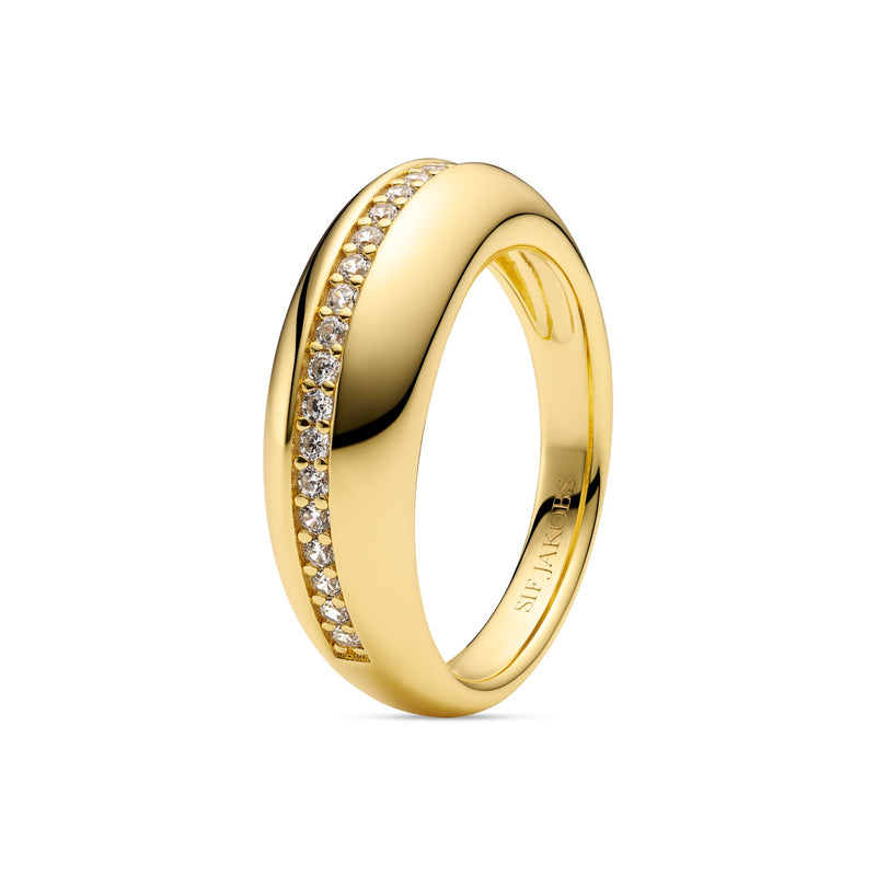 Sif Jakobs Vergulde Palermo Ring SJ-R2588-CZ-YG-52-zoom-