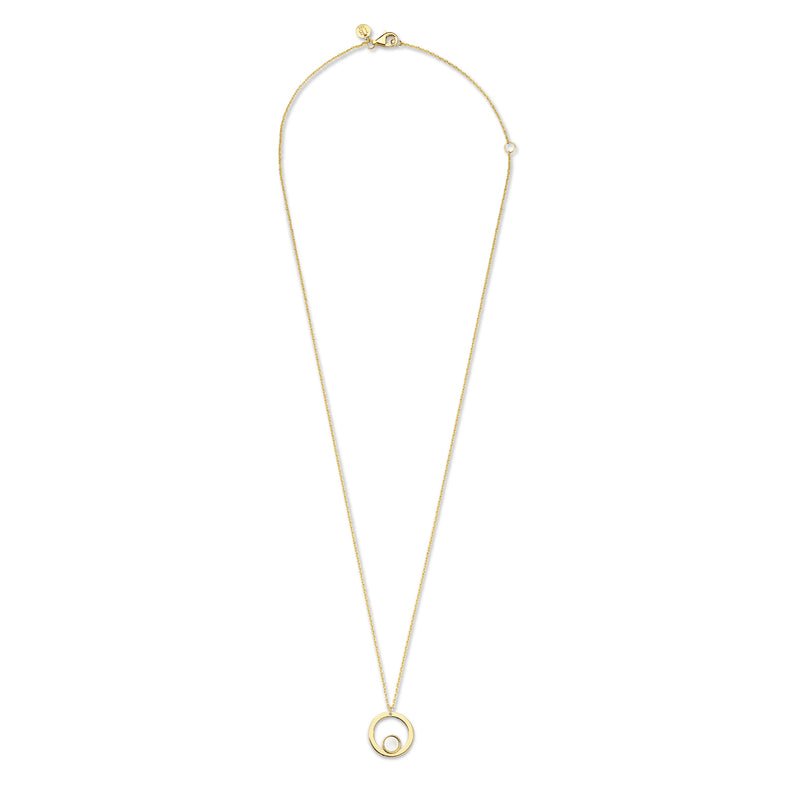 Isabel Bernard Belleville Nova 14 Karaat Gouden Collier IB340029 (Lengte: 40.00-45.00 cm)-zoom-